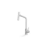 Tramontina mono stainless steel mixer faucet with articulated spout