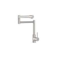 Tramontina Articuladet Mono Stainless Steel Mixer Faucet and Scotch Brite Finish