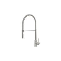 Tramontina Single stainless steel mixer faucet Versatile with Scotch Brite finish
