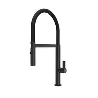 Monocomando Versatile Slim Black Matte em A&ccedil;o Inox com Acabemento Preto Fosco Cor Preto - SKU 94520037 - 1 image number 0