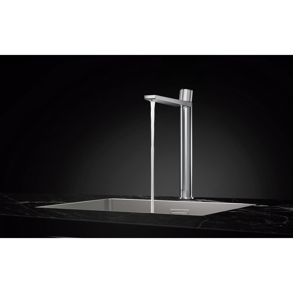 Monocomando Tramontina Design Collection Tower em A&ccedil;o Inox com Acabamento Acetinado Cor Inox - SKU 94520038 - 2 image number 1