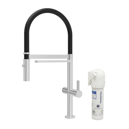 Monocomando Tramontina Versatile Filter Ultra + Filtro Cor Inox - SKU 94520040 - 1