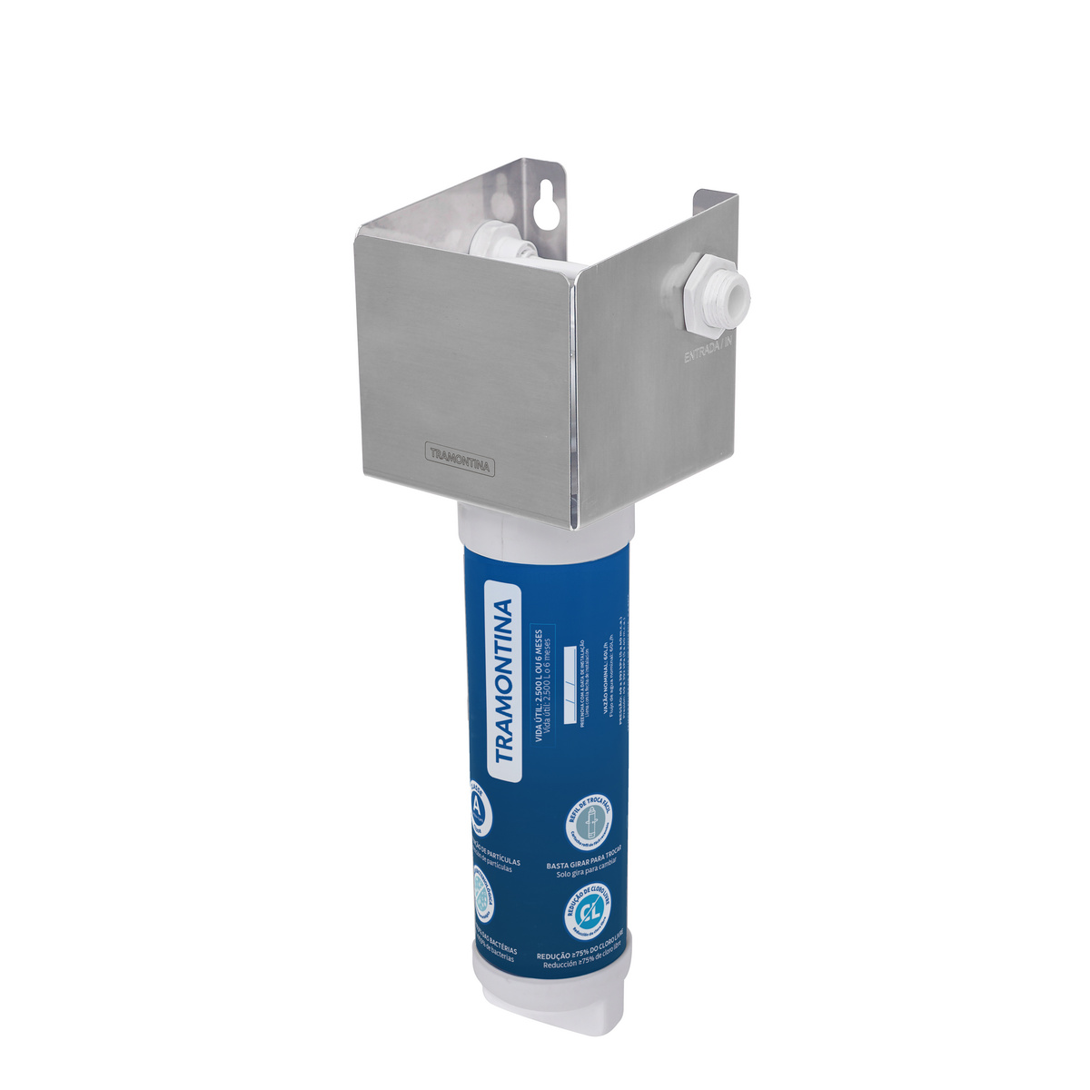 Filtro de Água com Refil Classe A ultilizado no Monocomando Monde Filter Ultra Tramontina