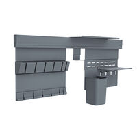 Kit parede alum&iacute;n fosco 70cm c/porta facas - SKU 94532050 - 2 image number 1