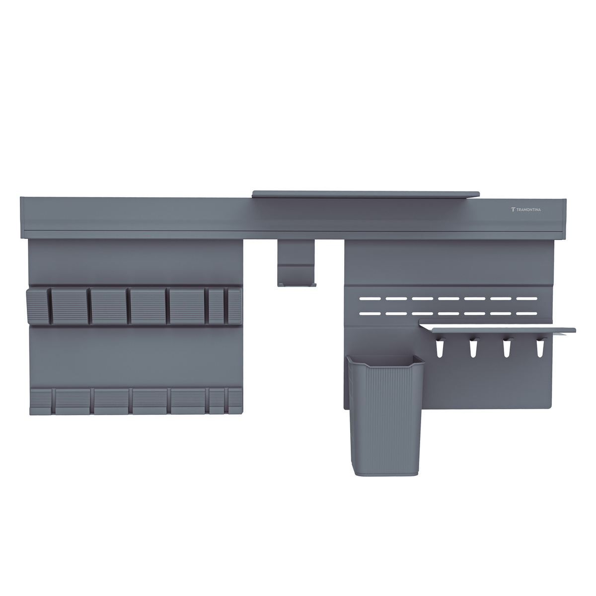 Kit parede alum&iacute;n fosco 70cm c/porta facas - SKU 94532050 - 1 image number 0