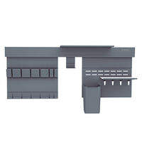 Kit parede alum&iacute;n fosco 70cm c/porta facas - SKU 94532050 - 1 image number 0