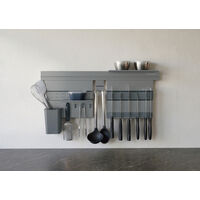 Kit parede alum&iacute;n fosco 70cm c/porta facas - SKU 94532050 - 3 image number 2