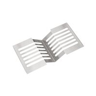 Tramontina Stainless Steel Dish Drainer with Scotch Brite Finish for Workstation Sink Channel 30x15 cm