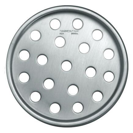 Ralo Redondo Tramontina em Aço Inox 15 cm - SKU 94535001