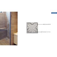 Ralo Quadrado Tramontina em Aço Inox 10 cm - SKU 94535002 - 2 image number 1