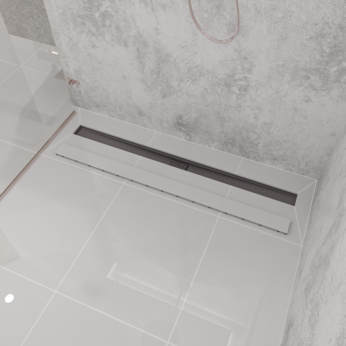 Ralo Neo Hidden Tramontina em PVC 10 x 10 cm - SKU 94535301 - 4 image number 3