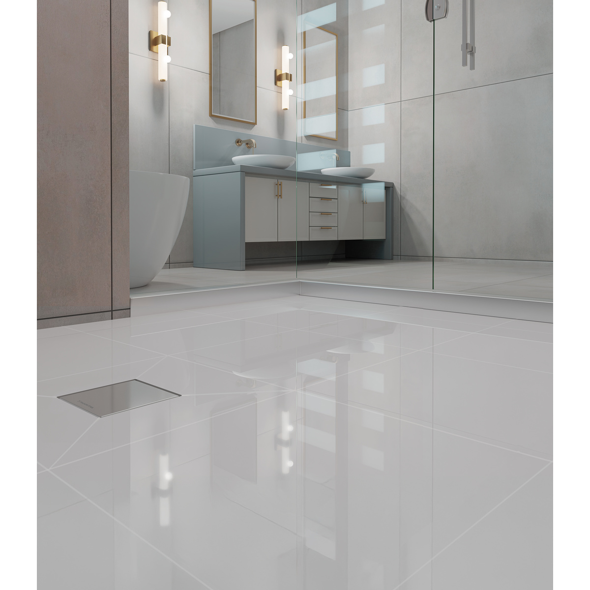 Ralo Neo Square S Tramontina em A&ccedil;o Inox 15 x 15 cm - SKU 94535314 - 3 image number 2