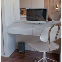 Lixeira com Pedal Tramontina Napoli em A&ccedil;o Inox com Acabamento Black Matte 5 L Cor Black Matte - SKU 94538645 - 2 image number 1