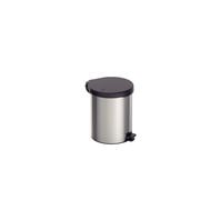 Tramontina New stainless steel pedal trash can with polished finish, 12 L