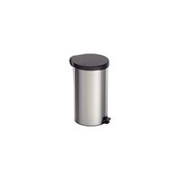 Tramontina New stainless steel pedal trash can with polished finish, 20 L