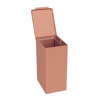 Lixeira Tramontina Luz Slim Swivel em Aço Inox com Acabamento Acetinado Rose Matte 5,5 L Cor Rose Gold - SKU 94540099 - 2 image number 1