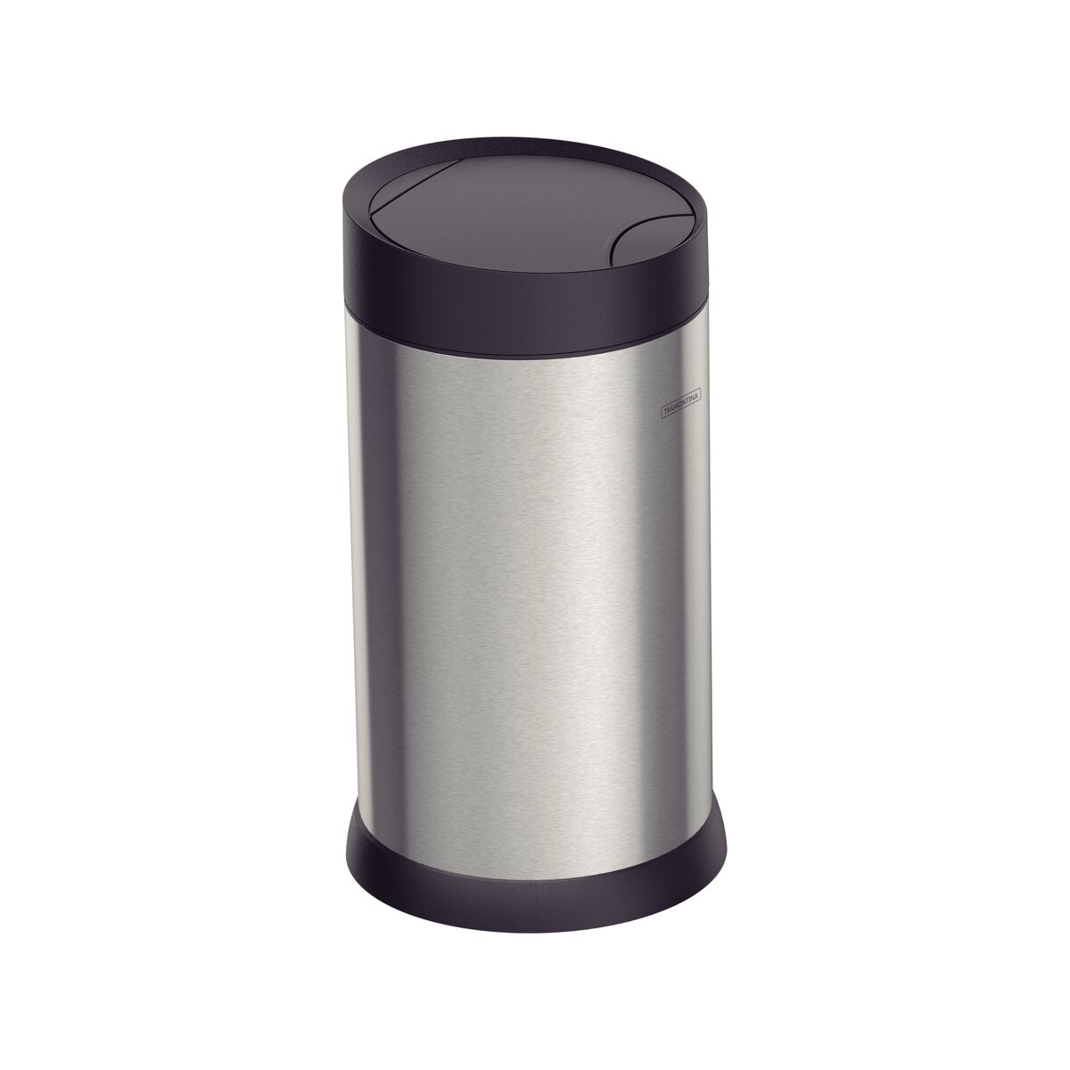 Tramontina 12 L stainless steel automatic trash bin with sensor and a Scotch Brite finish
