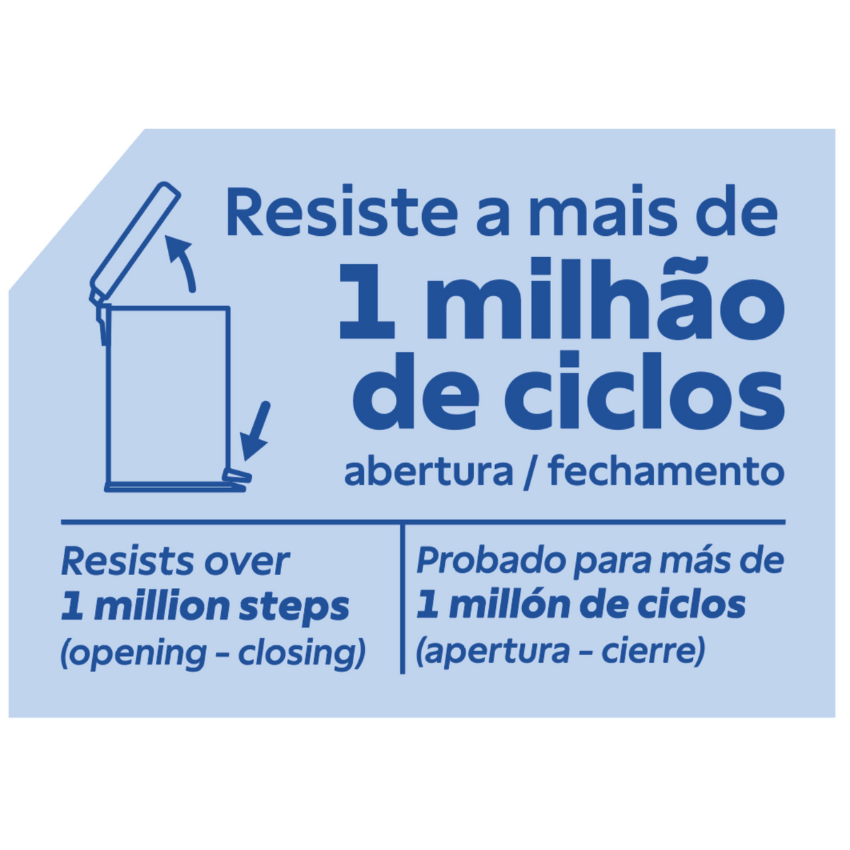 Lixeira com Pedal Tramontina Loop em A&ccedil;o Inox com Acabamento Polido e Balde Interno 20 L Cor Inox - SKU 94547020 - 3 image number 2
