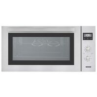 Tramontina 8 settings, 72L stainless steel built-in electric oven with a Scotch-Brite finish