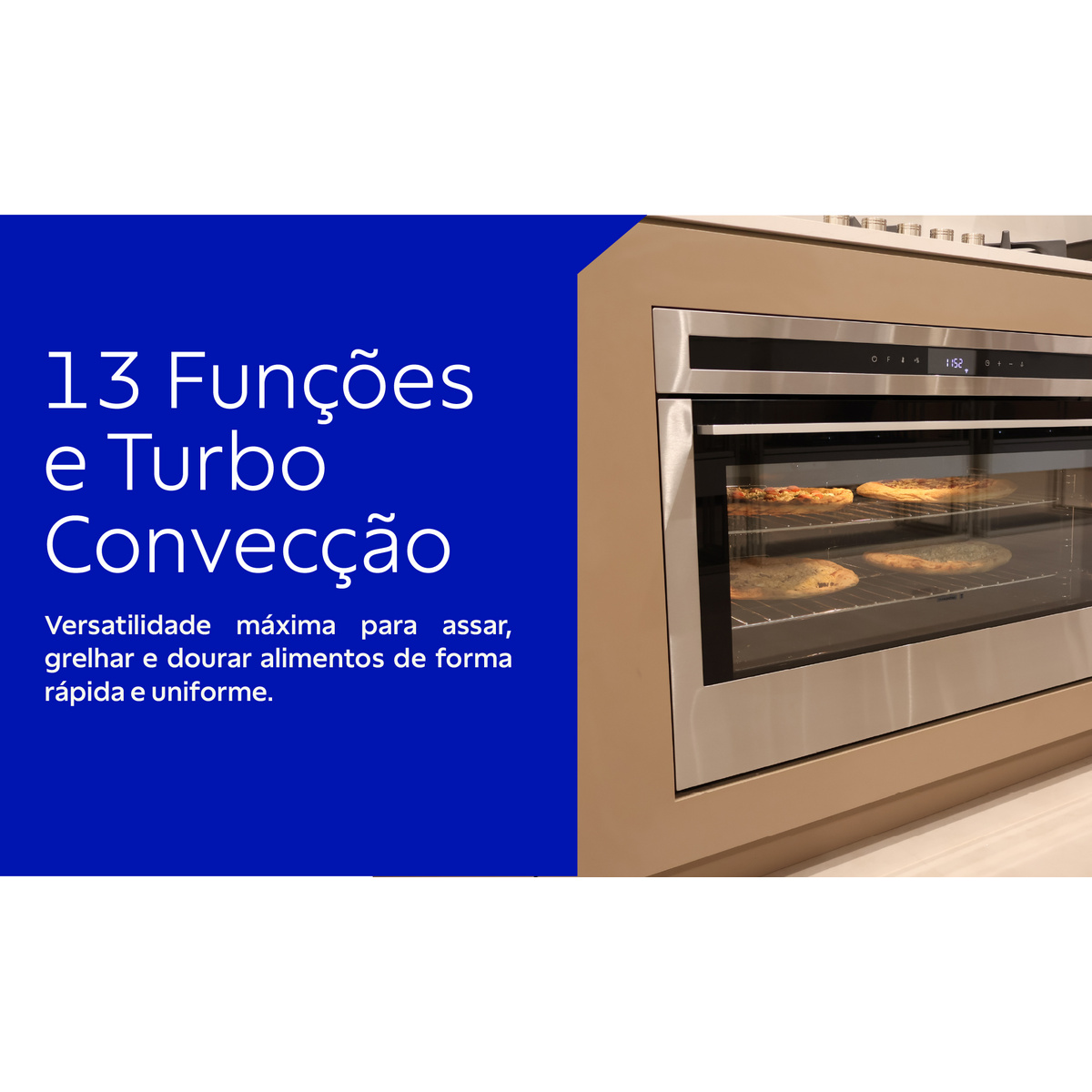Forno Tramontina Epic T smart 90 F13 em A&ccedil;o Inox Cor Inox - SKU 94855222 - 6 image number 5