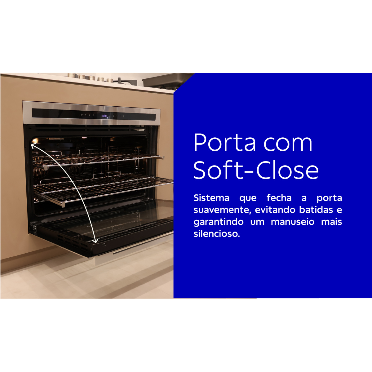 Forno Tramontina Epic T smart 90 F13 em A&ccedil;o Inox Cor Inox - SKU 94855222 - 7 image number 6