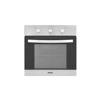 Tramontina Basic stainless steel electric oven 60 F3 with black tempered glass and 3 settings, 220 V, 70L