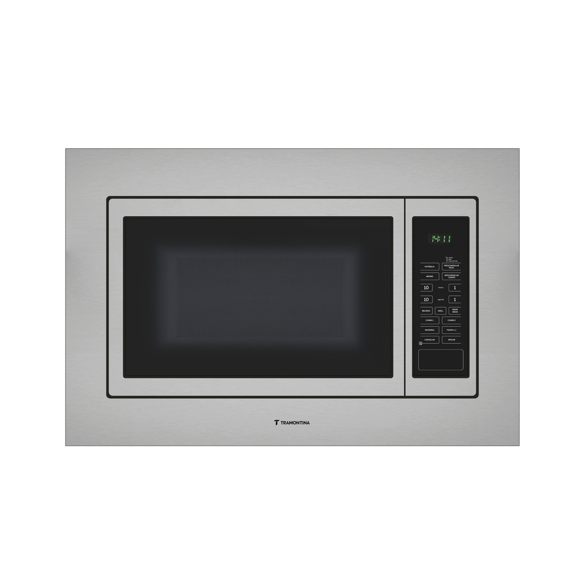 Micro-ondas de Embutir Tramontina Inox Easy 60 25 L em A&ccedil;o Inox com Acabamento Acetinado 8 Fun&ccedil;&otilde;es Cor Inox - SKU 94880010 - 1 image number 0