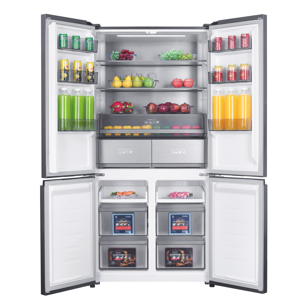 Refrigerador Freestanding Multidoor Inox Tramontina 553 V 220 L Cor Inox - SKU 94897002 - 2 image number 1