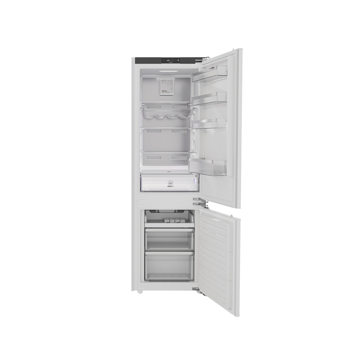 Refrigerador de Revestir/Embutir Bottom Freezer Tramontina 220 V Frost Free 250 L Cor Inox - SKU 94897003 - 1 image number 0