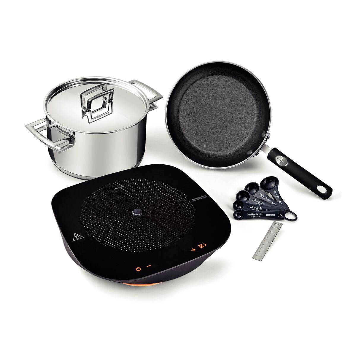 Connected Portable Induction Guru 127 V Cooktop