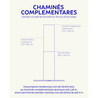 Coifa de Parede Tramontina New Vetro em A&ccedil;o Inox e Vidro Temperado 90 cm 127 V Cor Inox - SKU 95800007 - 2 image number 1
