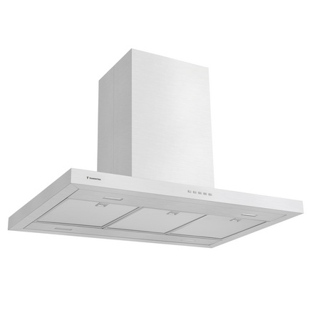 Coifa de Ilha Tramontina New Dritta Isla em A&ccedil;o Inox 90 cm 220 V Cor Inox - SKU 95800018 - 1