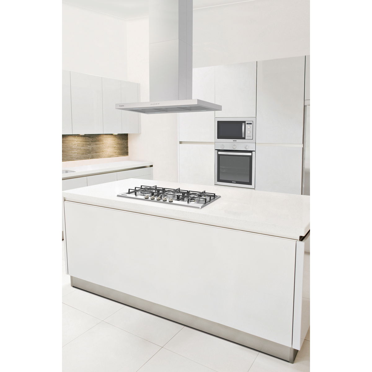 Coifa de Ilha Tramontina New Dritta Isla em A&ccedil;o Inox 90 cm 220 V Cor Inox - SKU 95800018 - 4 image number 3