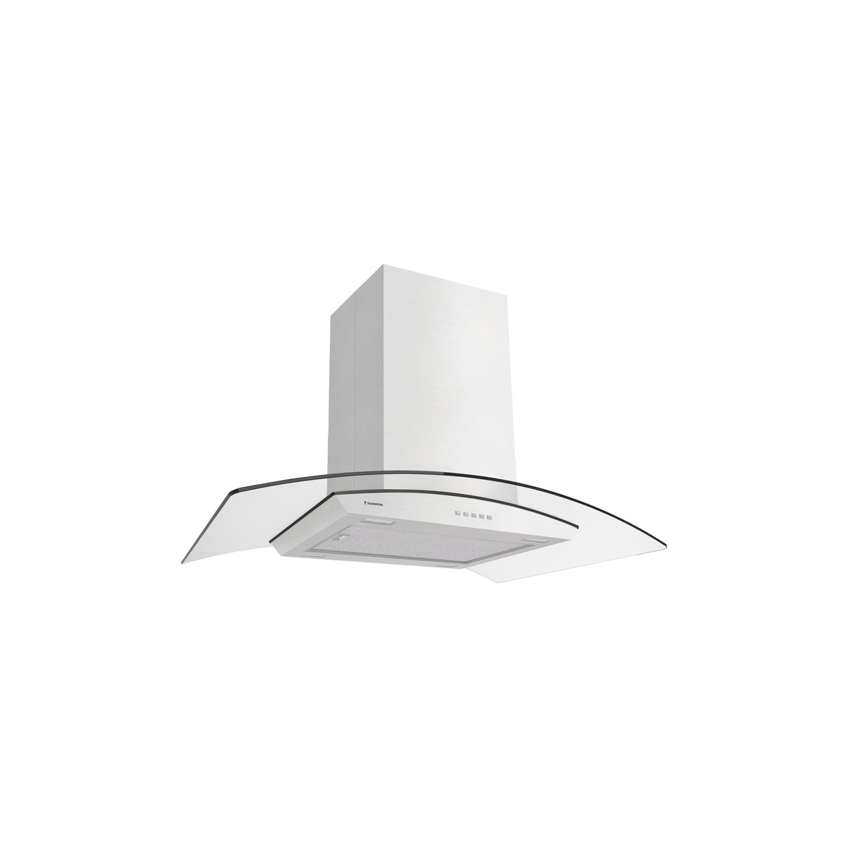 Coifa de Ilha Tramontina New Vetro Isla em A&ccedil;o Inox e Vidro Temperado 90 cm 220 V Cor Inox - SKU 95800020 - 1 image number 0