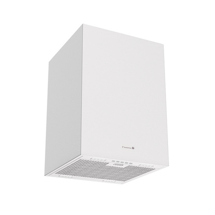 Coifa de Ilha Tramontina Square Isla 40 Silent em A&ccedil;o Inox com Acabamento Acetinado e Revestimento Ac&uacute;stico 220V Cor Inox - SKU 95800027 - 1