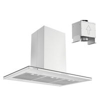 Coifa de Ilha Tramontina Slim Isla 90 Split em A&ccedil;o Inox com Acabamento Acetinado 90 cm Cor Inox - SKU 95800031 - 1 image number 0