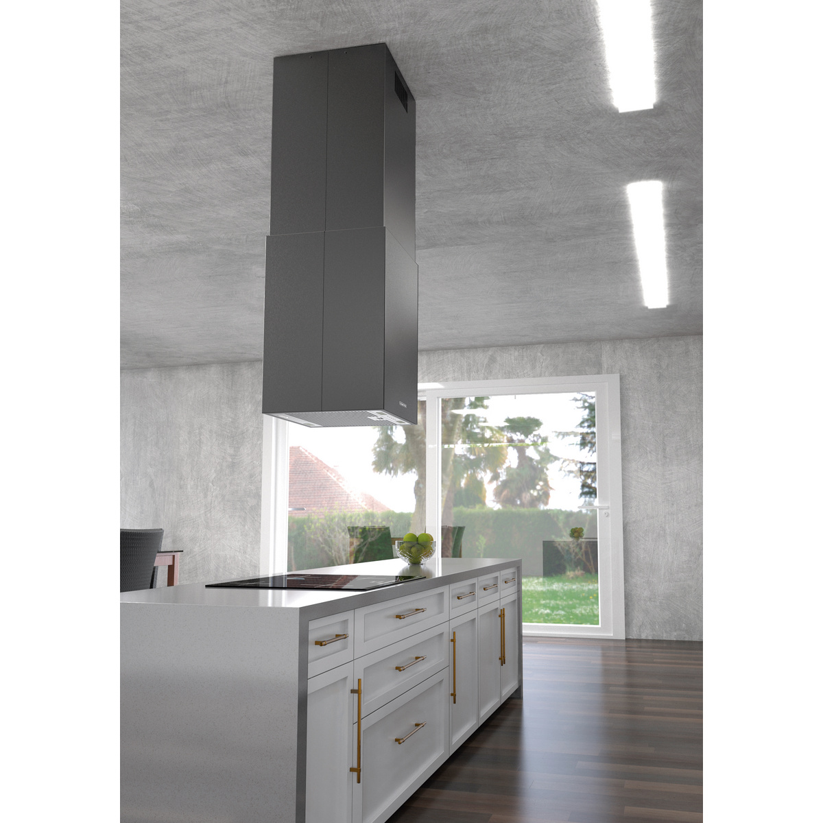 Coifa de Ilha Tramontina Square Isla 40 Silent em A&ccedil;o Inox Black Steel e tratamento anti digitais 40 cm 220 V Cor Preto - SKU 95800037 - 6 image number 5