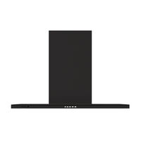 Coifa Tramontina Slim Wall 90 em A&ccedil;o Inox com Acabamento Black Steel 220 V Cor Preto - SKU 95800039 - 3 image number 2