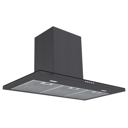Coifa Tramontina Slim Wall 90 em A&ccedil;o Inox com Acabamento Black Steel 220 V Cor Preto - SKU 95800039