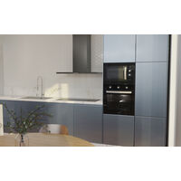 Coifa Tramontina Slim Wall 90 em A&ccedil;o Inox com Acabamento Black Steel 220 V Cor Preto - SKU 95800039 - 5 image number 4