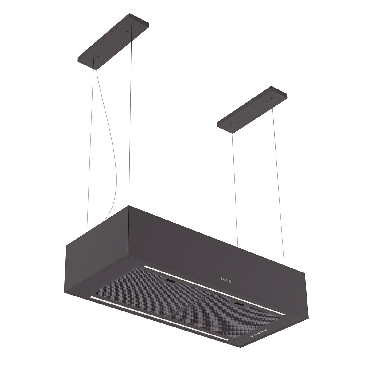 Coifa de Ilha Tramontina Cube Slim Isla Black Silent T smart 90 Cor Preto - SKU 95800055 - 1 image number 0
