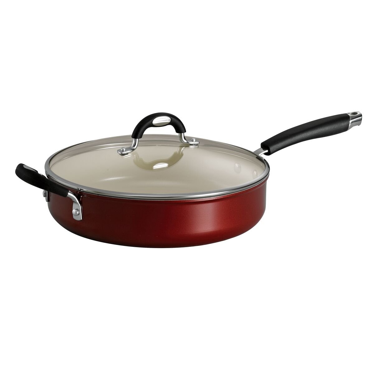 Tramontina Style Ceramica Metallic Copper 11 in Covered Deep Skillet