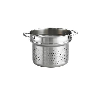 18/10 Stainless Steel Pasta Insert (Fits Tri-Ply Clad 8 Qt Stock Pot)