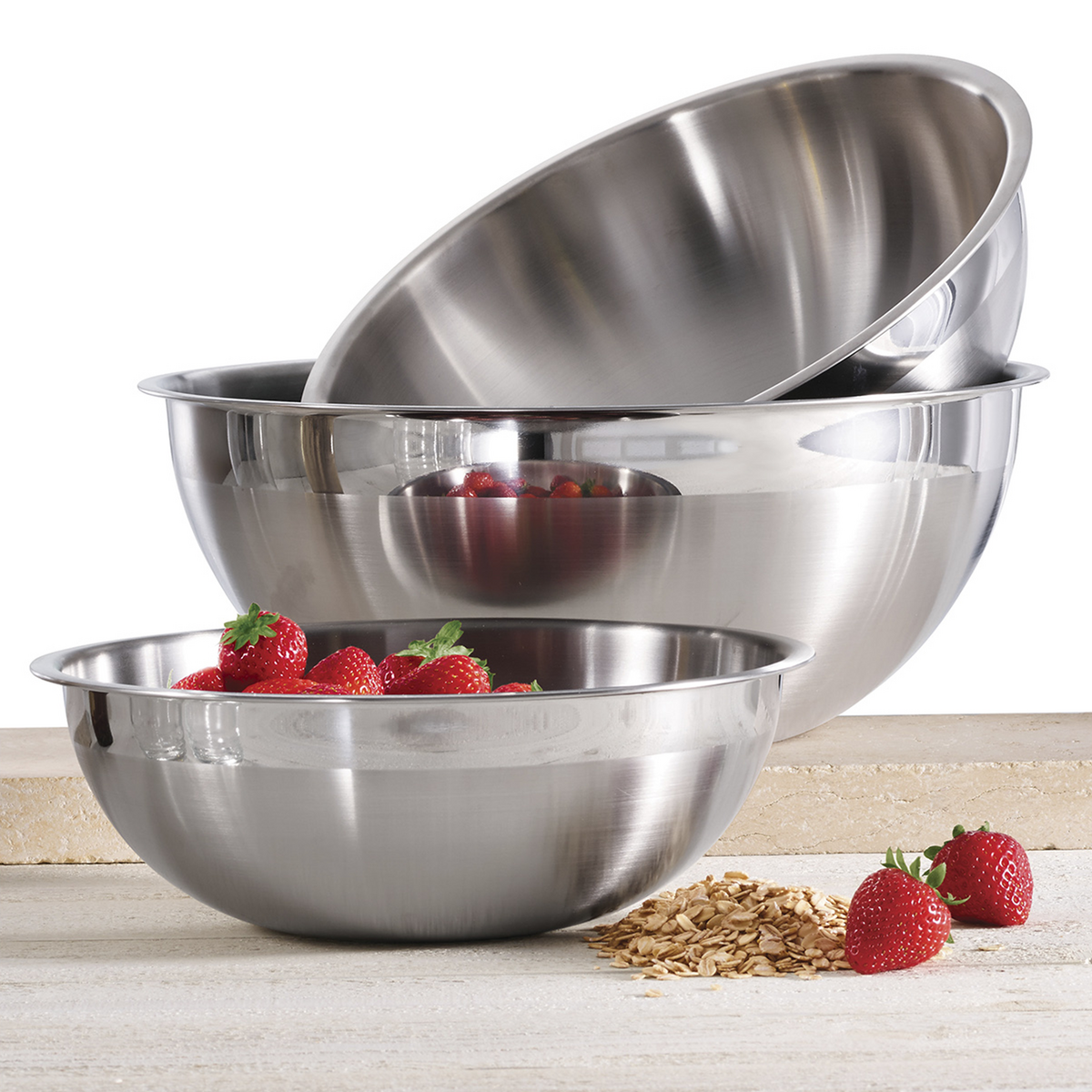 Tramontina Gourmet 5 Qt. Stainless Steel Mixing Bowl 80202/013DS - The Home  Depot