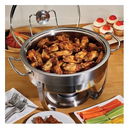 4.5 Qt Stainless Steel Round Chafing Dish