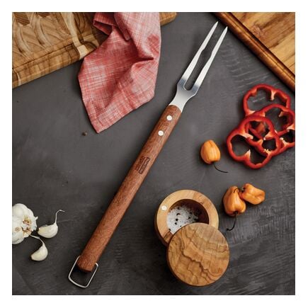 Churrasco BBQ Carving Fork with Wood Handle